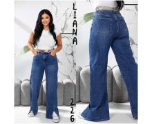 Джинсы женские Liana Denim, модель 226 blue демисезон