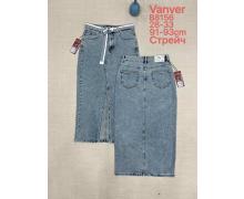 Юбка женская Vanver, модель B8156 blue лето