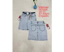 Юбка женская Vanver, модель F82008 grey лето