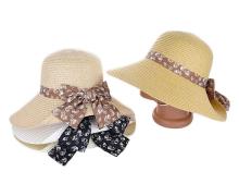 Шляпа женская КОРОЛЕВА, модель 27-06 mix лето