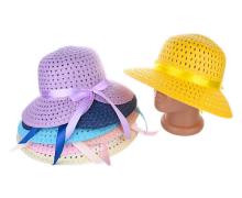 Шляпа женская КОРОЛЕВА, модель 27-06 mix лето