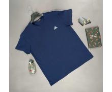 Футболка мужская Verton, модель D5A blue лето