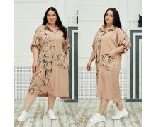 Платье женский Sinevir, модель M47B d.pink лето