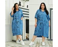 Платье женский Sinevir, модель M47B d.pink лето