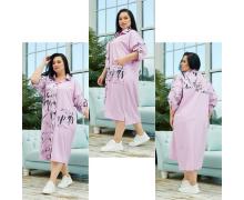 Платье женский Sinevir, модель M47B d.pink лето