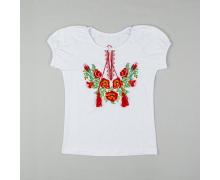 Вышиванка детская Webi, модель 15-12-6 white лето