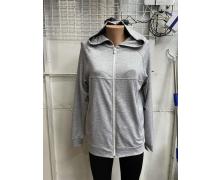 Кофта Спорт женская Sport style, модель 111 grey демисезон