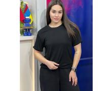 Футболка женская Dalkosti Shop, модель 25154 d.grey лето