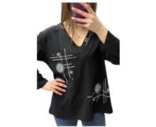 Свитер женский Anna&Vika, модель 27097 pink демисезон