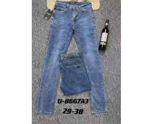 Джинсы мужские God Baron, модель U-3162D2 blue демисезон