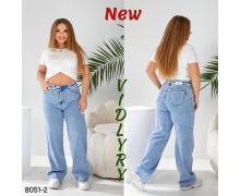 джинсы женские Vidlyry, модель 8051-2 l.blue демисезон