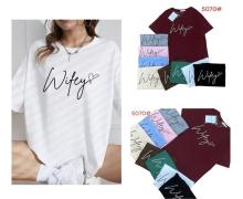 Футболка женская Katty, модель 507 mix лето