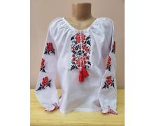 Вышиванка детская Limerense, модель LM75 white демисезон