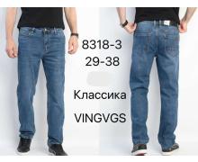 Джинсы мужские Vingvgs, модель 8318-1 blue демисезон