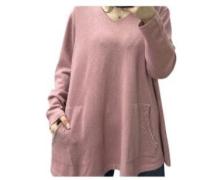 Свитер женский Novetly Store, модель 25204 pink демисезон