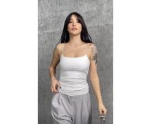 Майка женская New Season, модель 1132 white лето