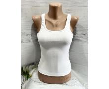 Майка женская New Season, модель 1139 white лето
