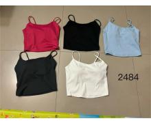 Топ женский NewJeans, модель 2484-1 black лето