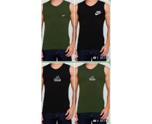 Майка мужская Mary Brand, модель 315 black-white лето